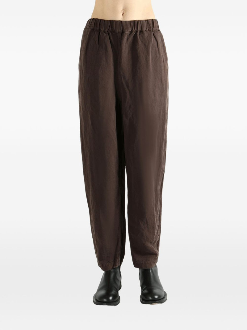 CASEY/CASEY Fabi elastic-waistband trousers outlook