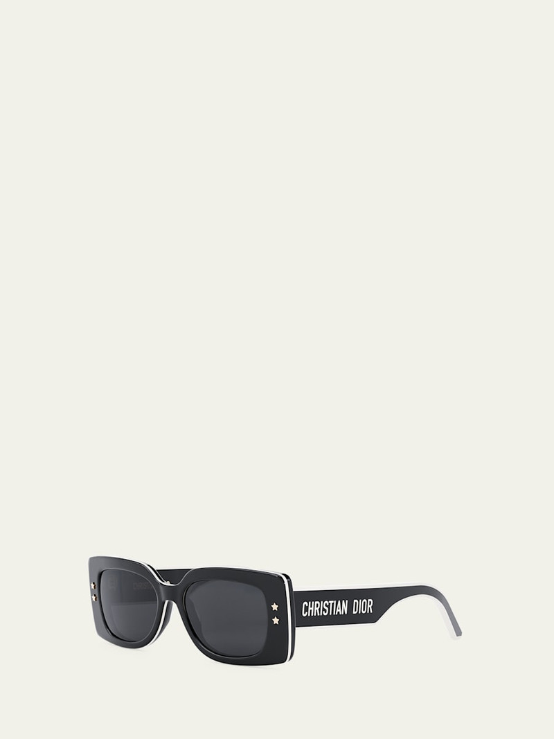 Dior Diorpacific Logo Square Acetate Sunglasses outlook