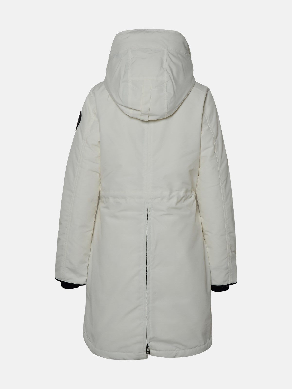 'ROSSCLAIR' WHITE NYLON PARKA - 3