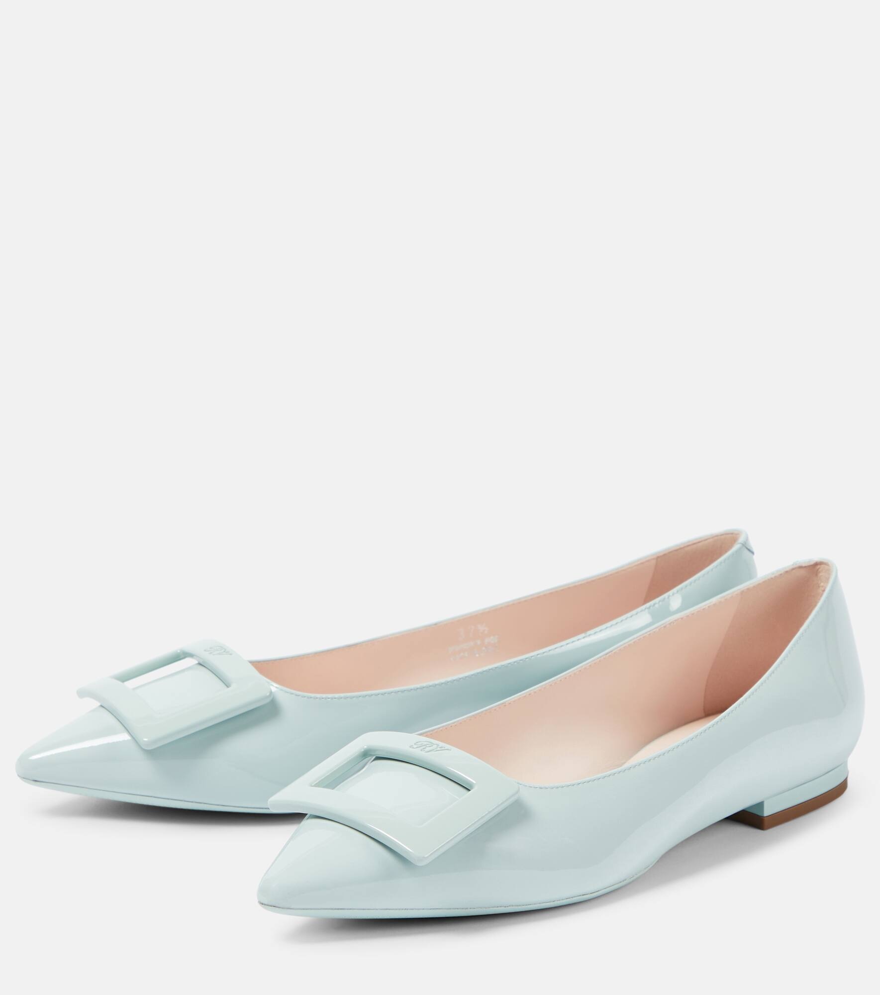 Gommettine patent leather ballet flats - 5