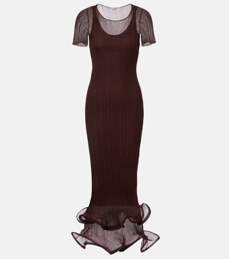 Ruffled midi dress 1
