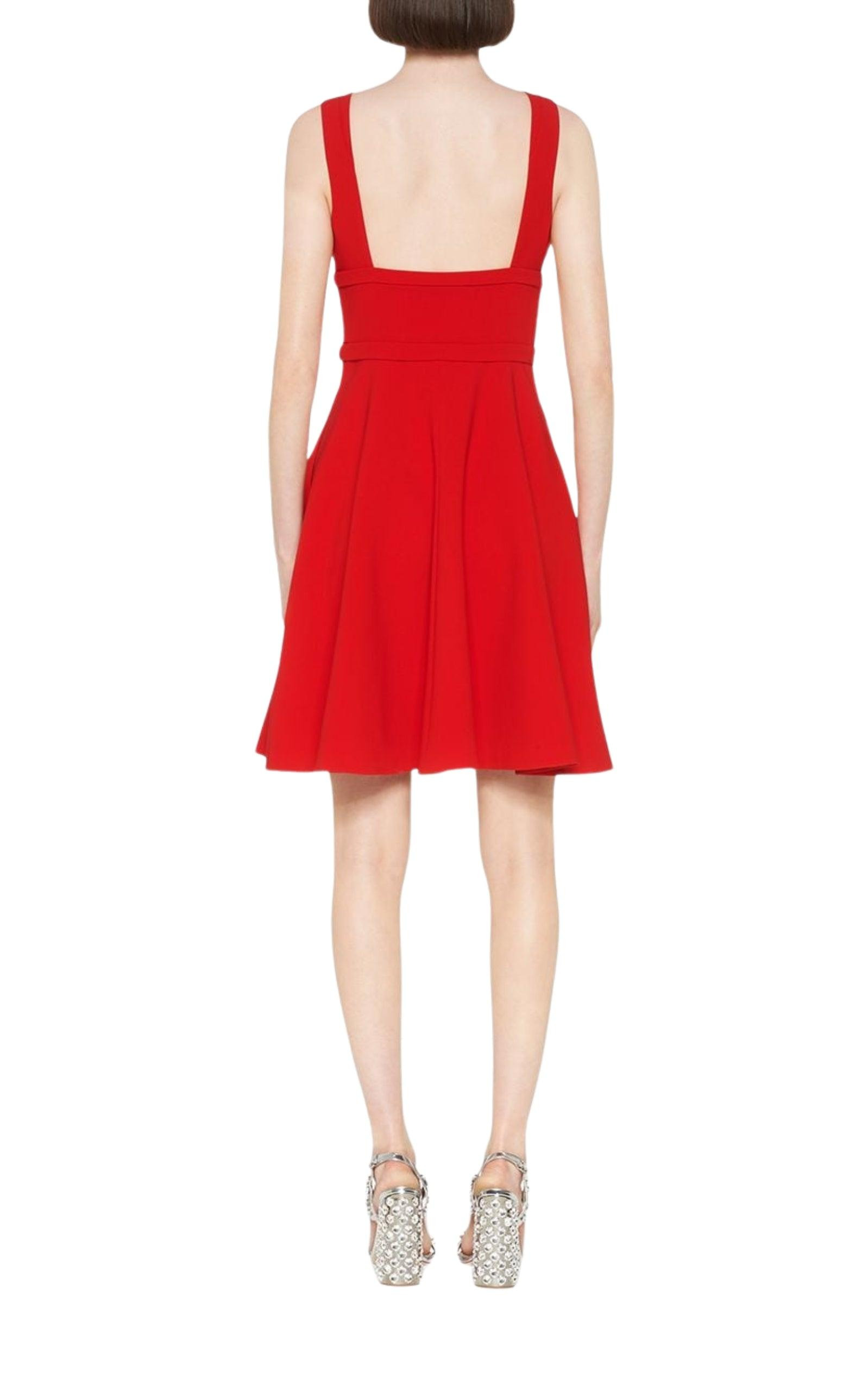Bow-embellished Cady Dress - 4