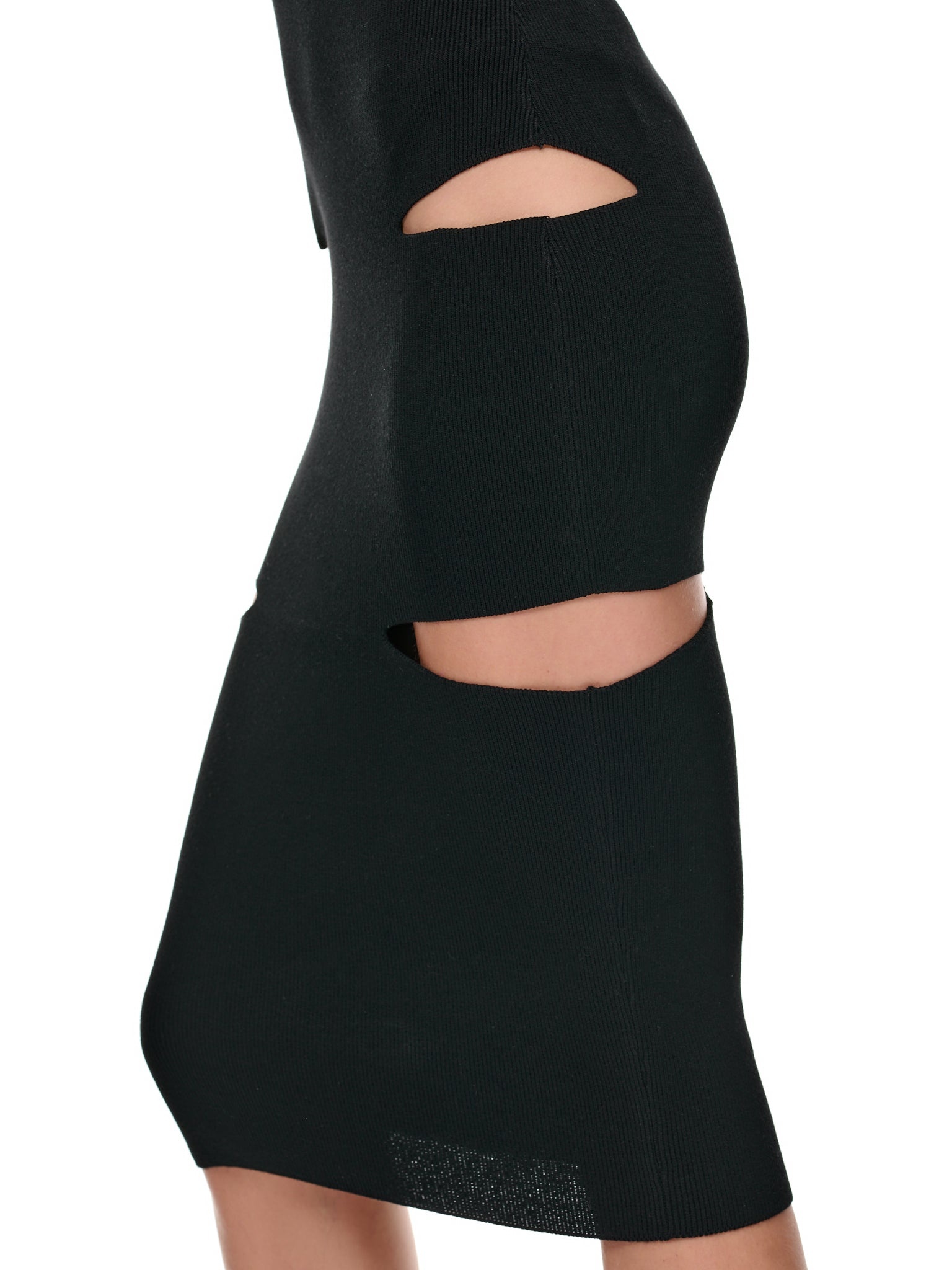 Cut-Out Knit Dress - 4