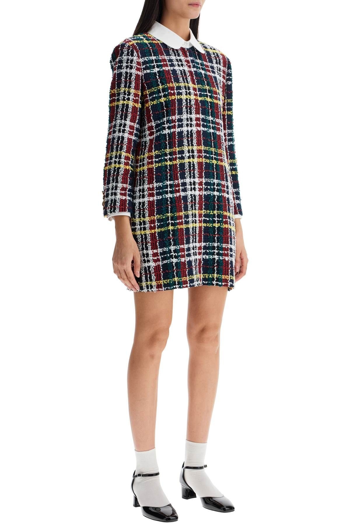 TWEED MINI SHEATH DRESS IN - 3