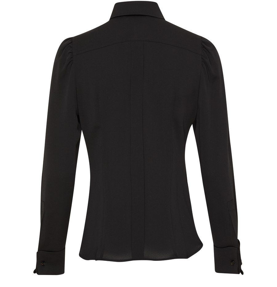 Paraggi front knot silk shirt - 3