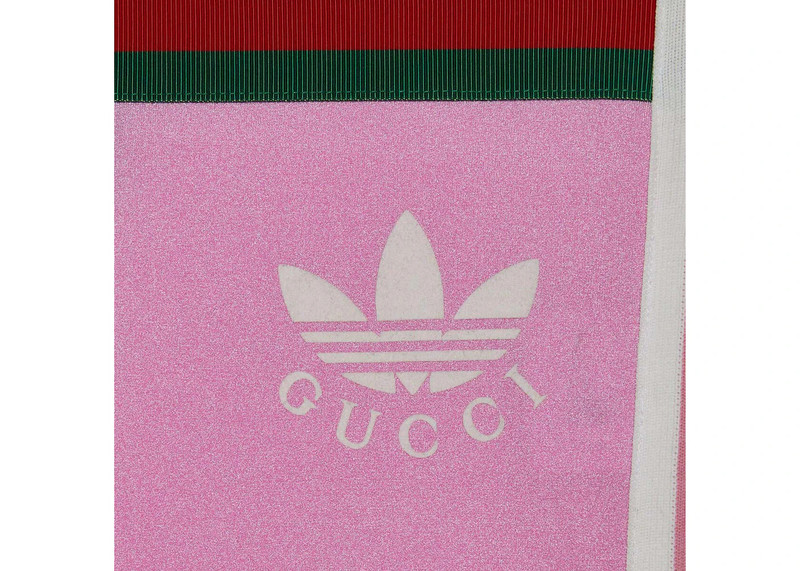 GUCCI Gucci x adidas Lycra Sweatpants Pink outlook