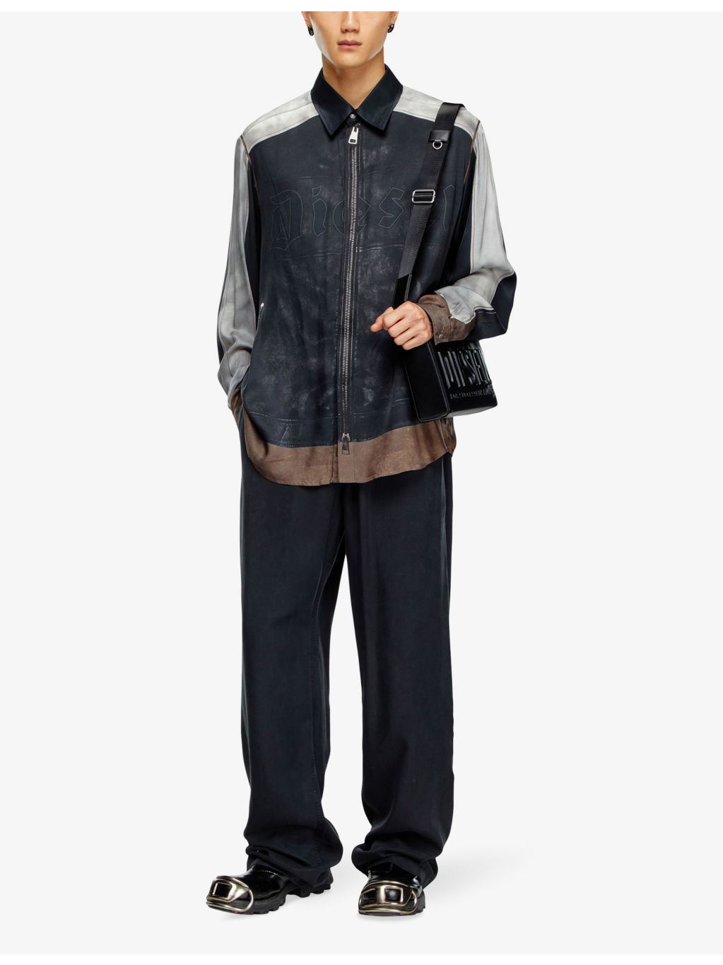P-Dreyer relaxed-fit wide-leg woven trousers - 2