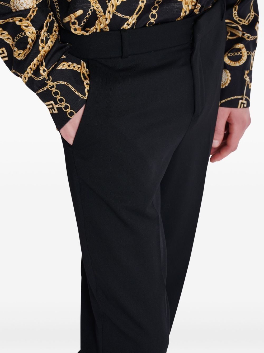 straight-leg trousers - 6