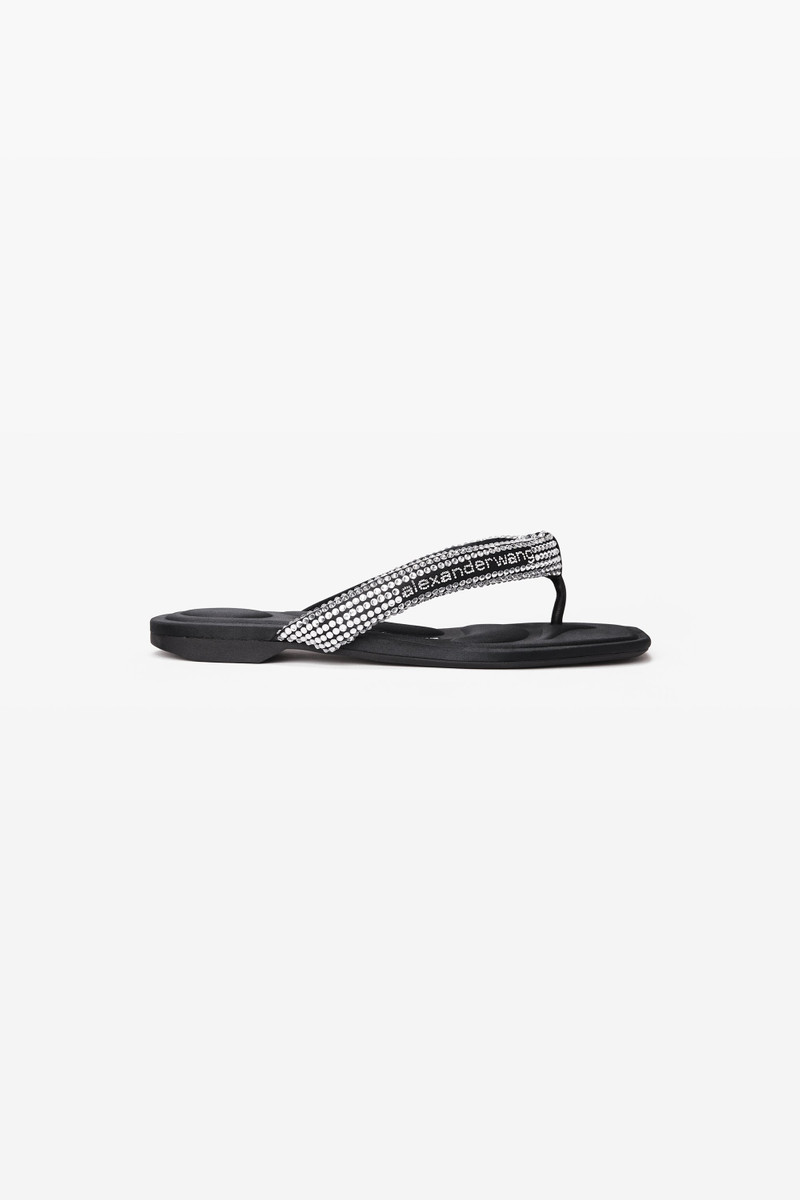 JENNA TUBULAR FLAT THONG SANDAL 1