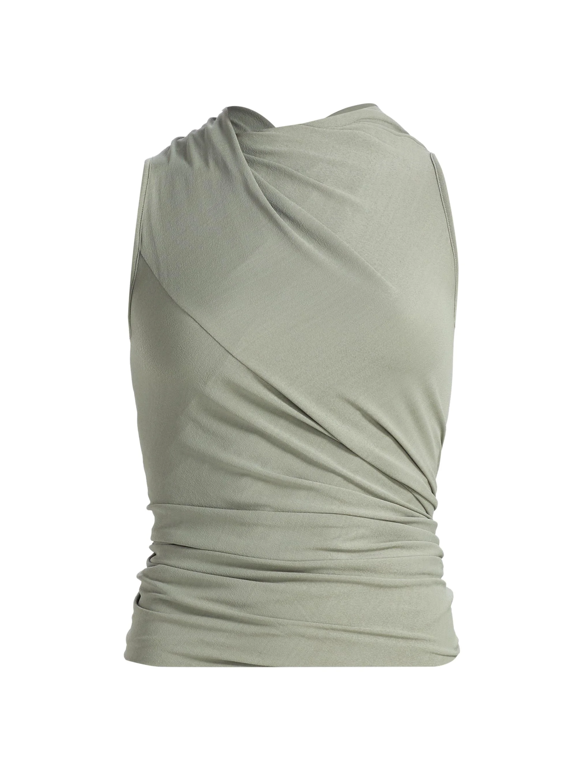Women's Luna Jersey Wrap Top - Jade - 1