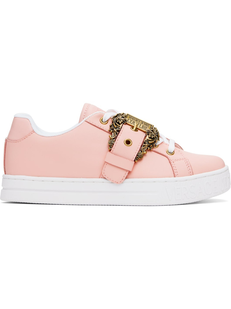 Pink Baroque Buckle Court 88 Sneakers - 1