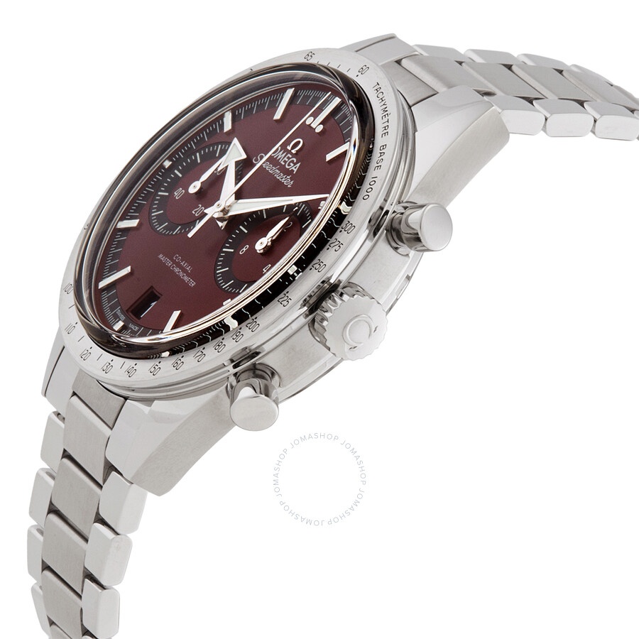 Omega Speedmaster Chronograph Hand Wind Burgundy Dial Men's Watch 332.10.41.51.11.001 - 2
