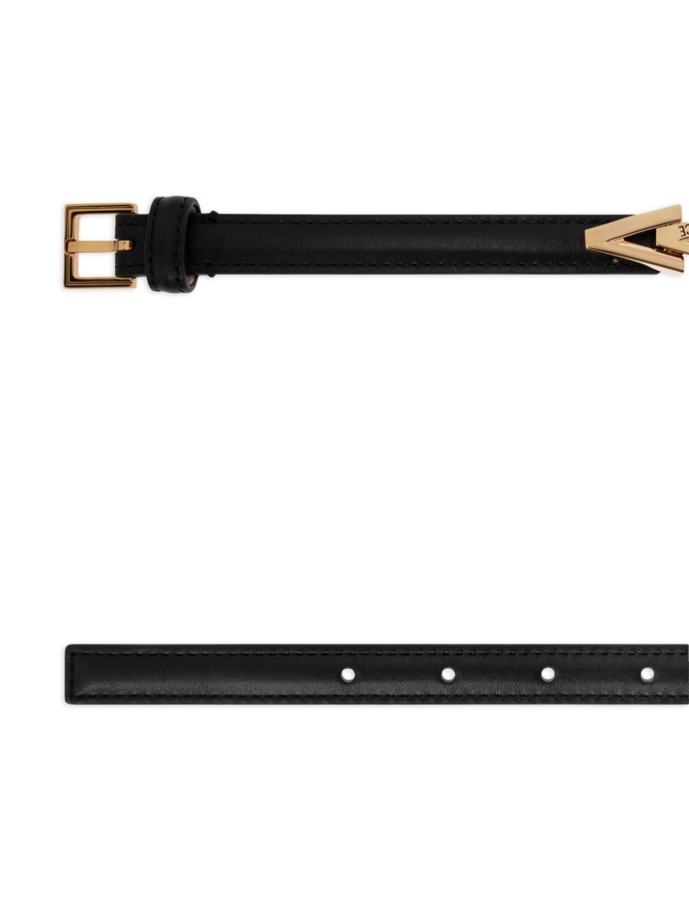 logo-plaque belt - 2