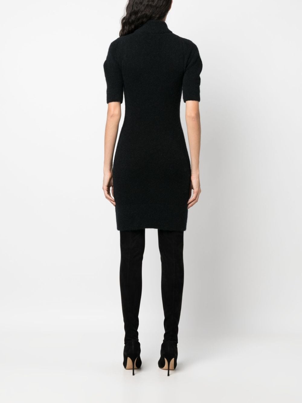 alpaca-blend minidress - 4