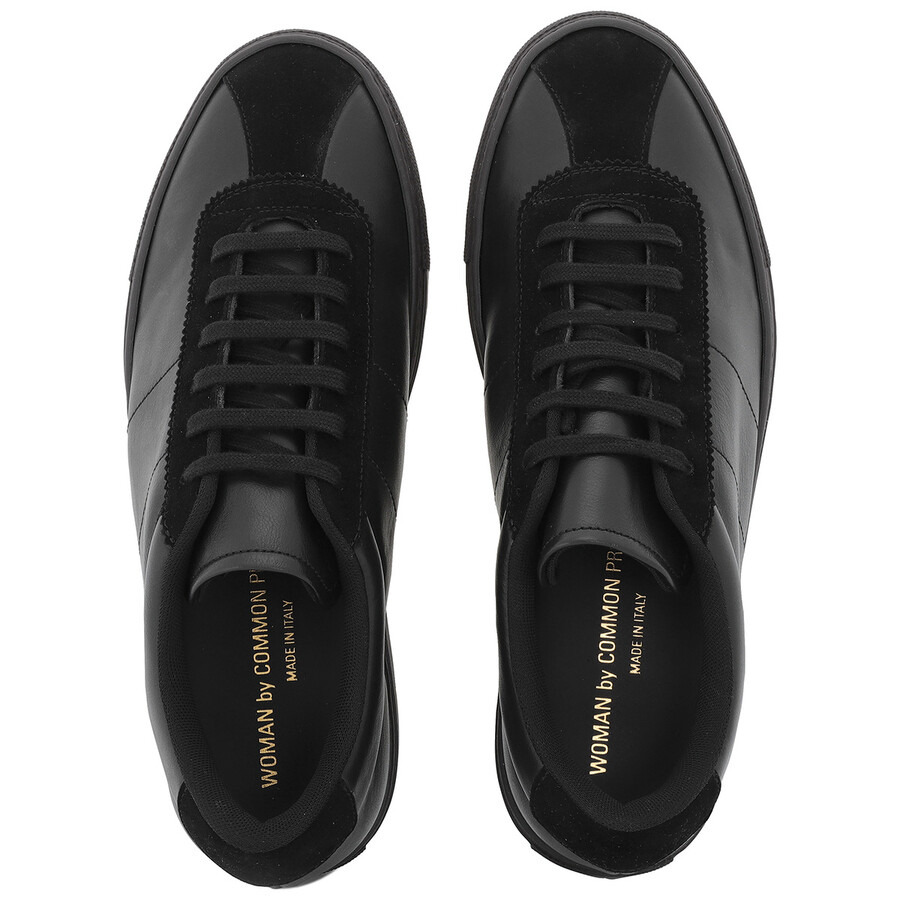 Common Projects Black Field Trainers - 3