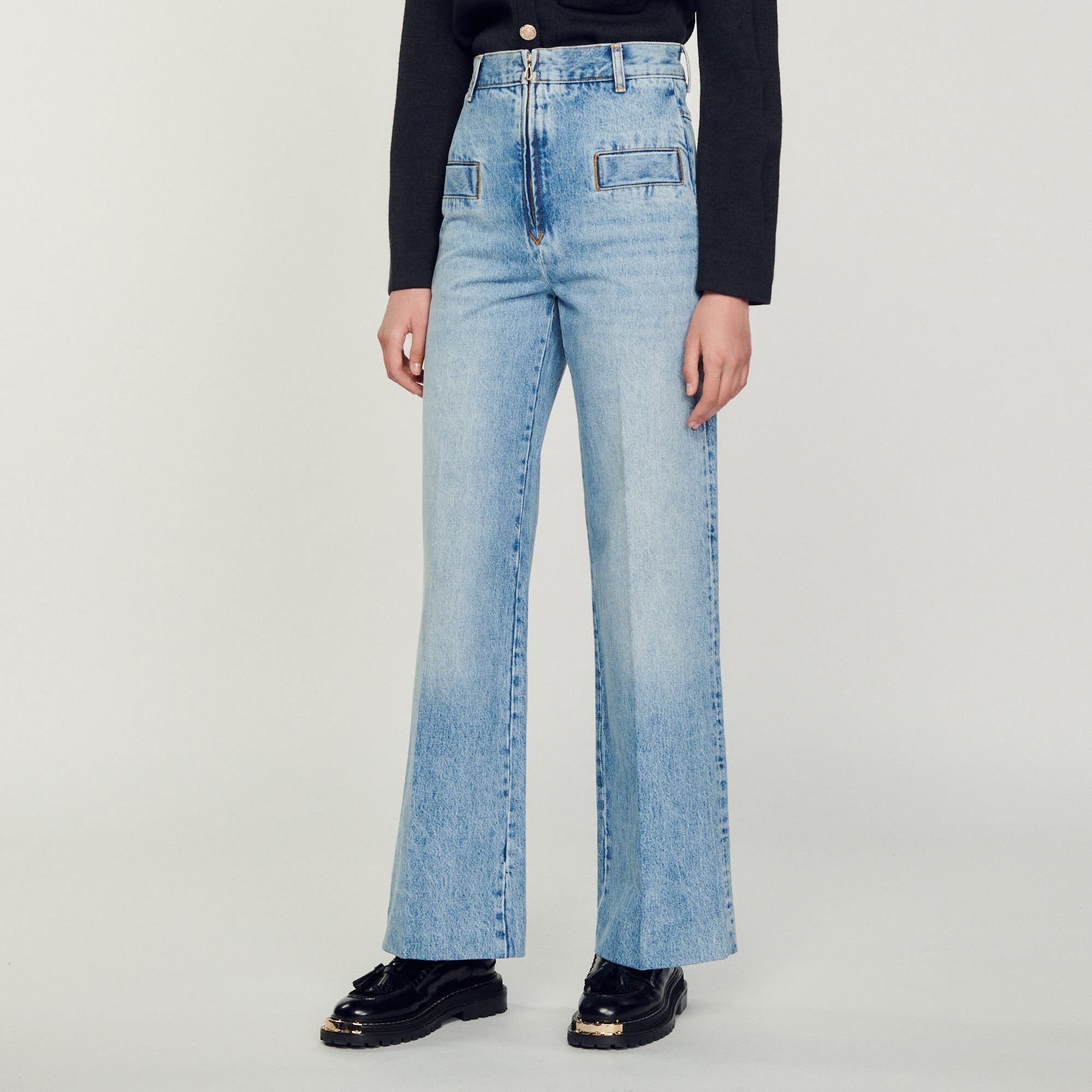 WIDE-LEG JEANS - 5