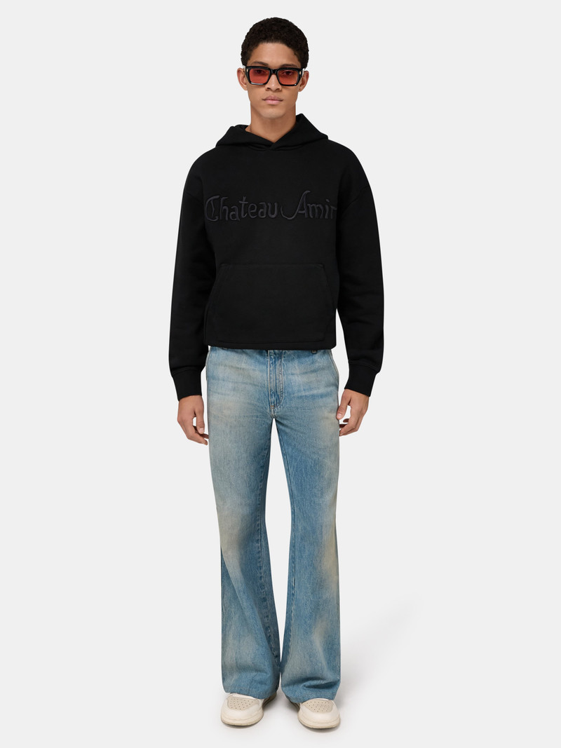 AMIRI CHATEAU AMIRI TONAL OVERSIZED HOODIE outlook