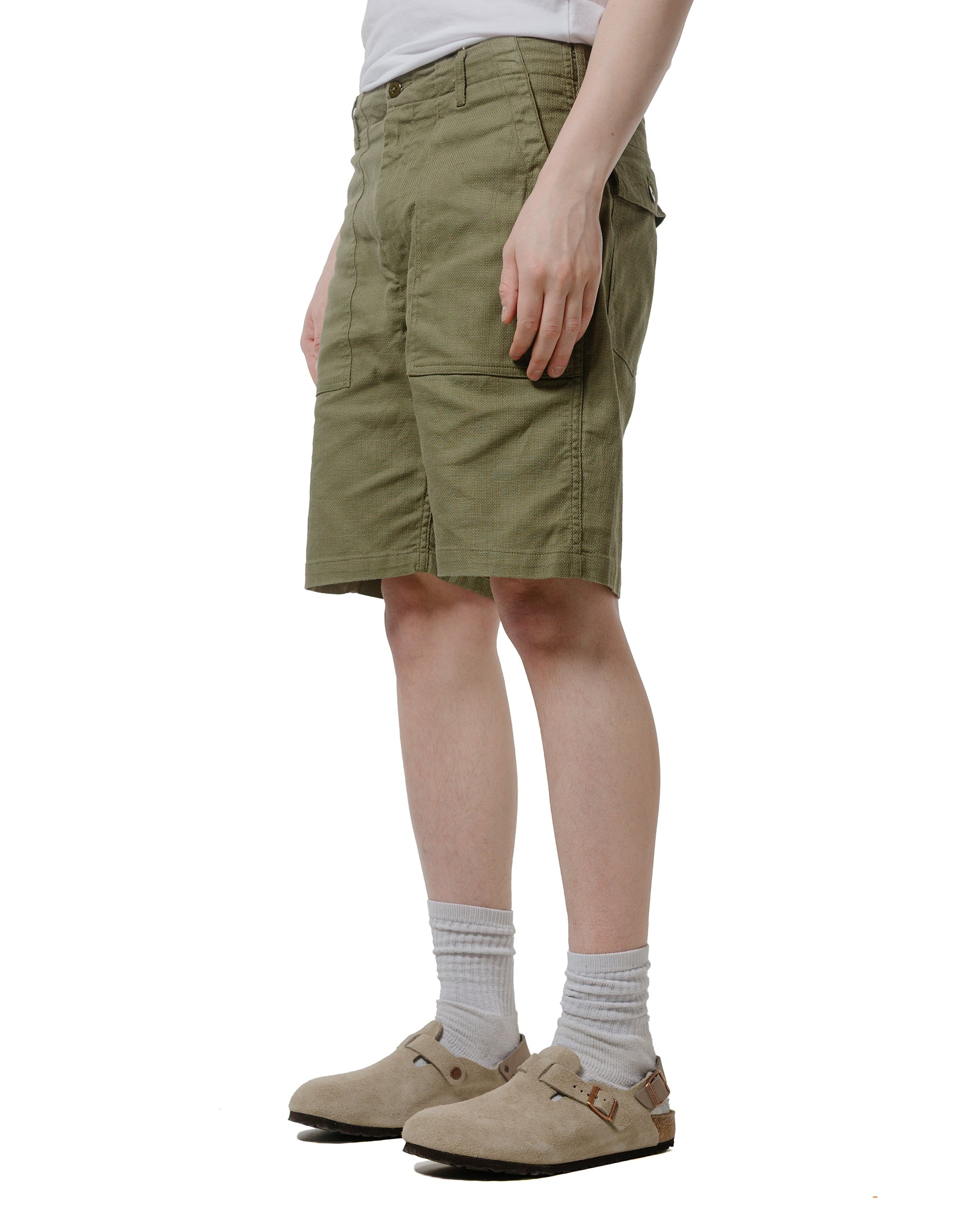 Fatigue Short Olive CL Java Cloth - 2