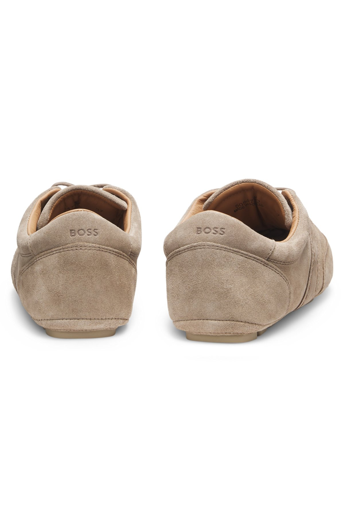 SUEDE TRAINERS WITH DOUBLE B MONOGRAM - 5