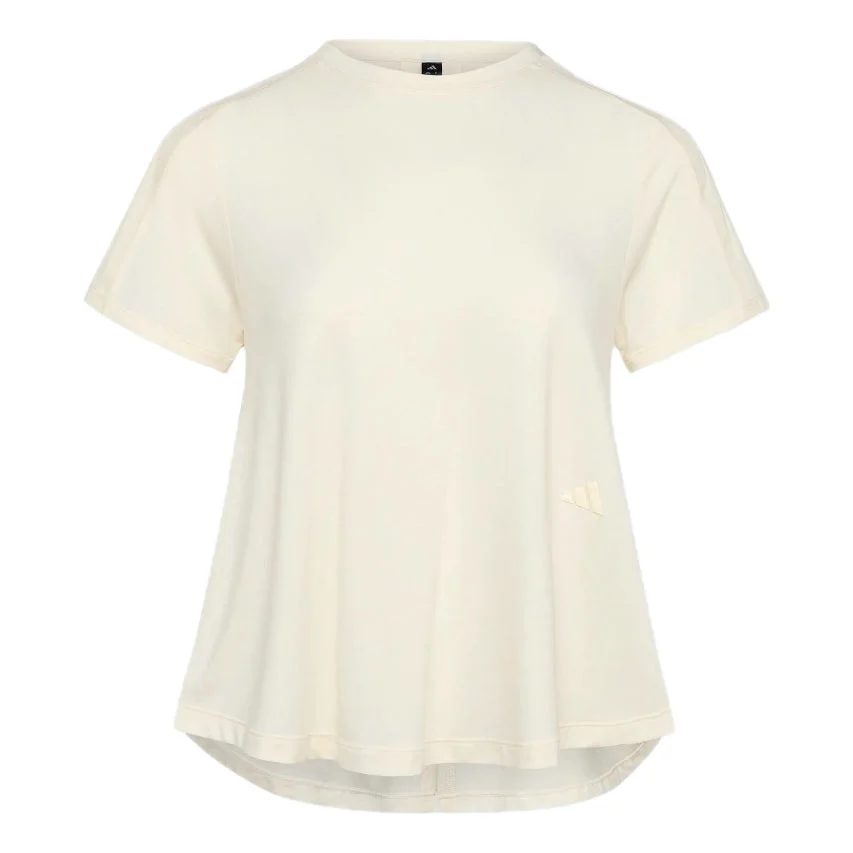 (WMNS) adidas Short Sleeve Tee 'White' KX0196 - 1