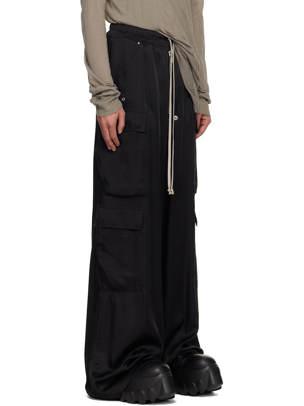 Black Hollywood Cargobelas Cargo Pants - 2