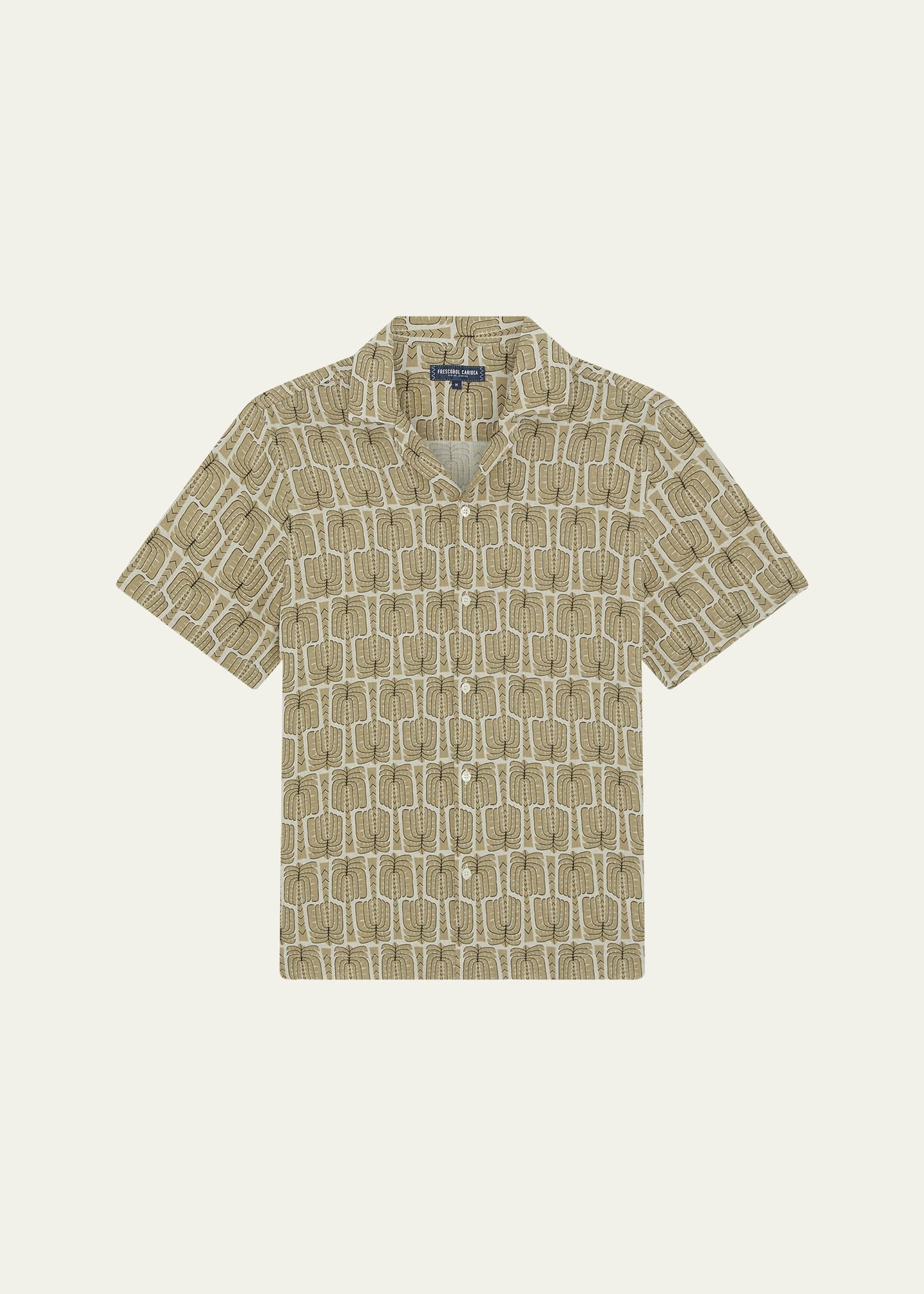 Men's Roberto Palmeira Linen Camp Shirt - 1