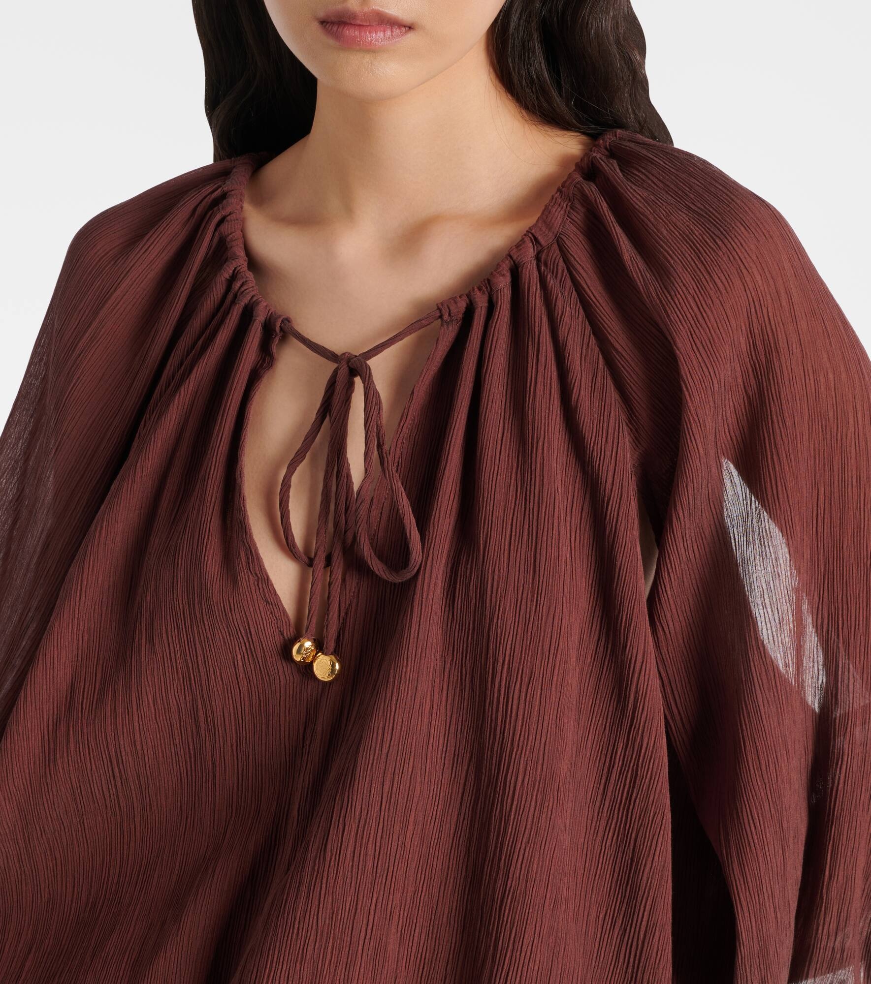 Paula's Ibiza cotton and silk blouse - 4