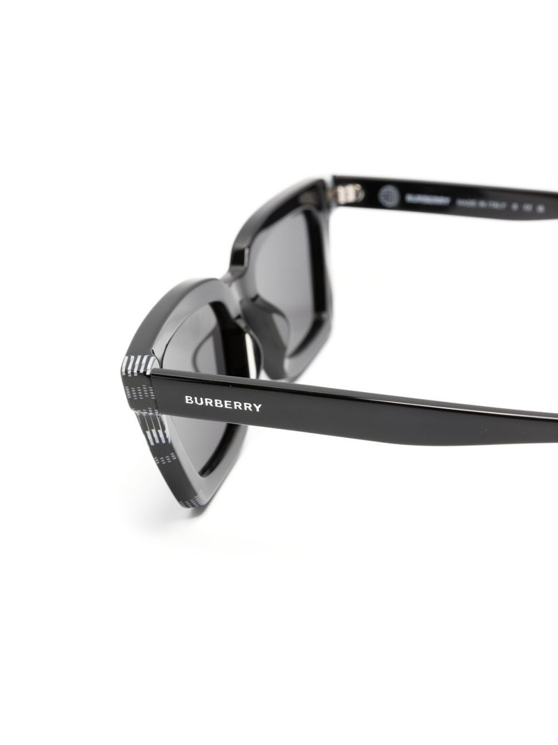 engraved-logo rectangle-frame sunglasses 3