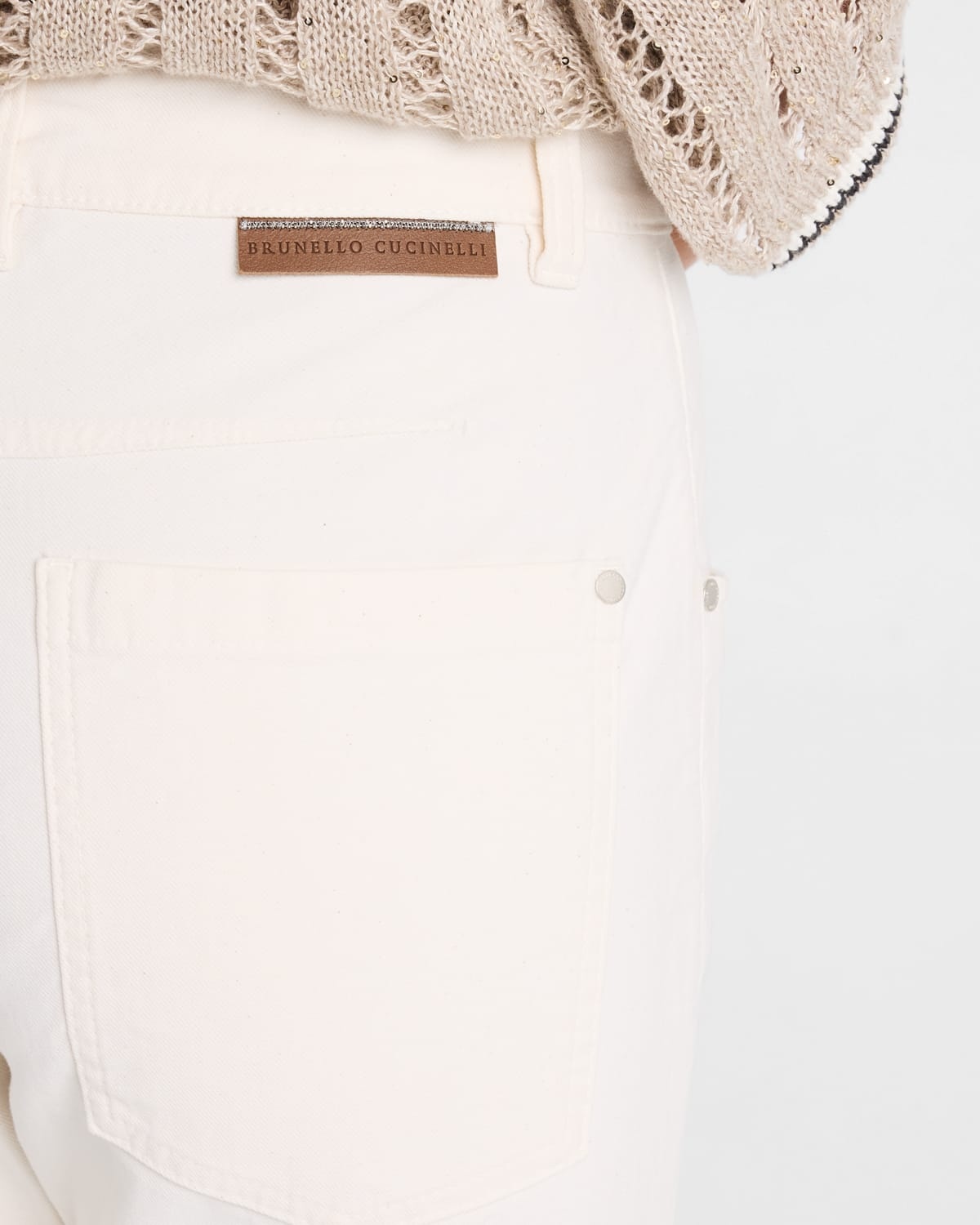 Mid-Rise Stretch Flare Jeans - 5