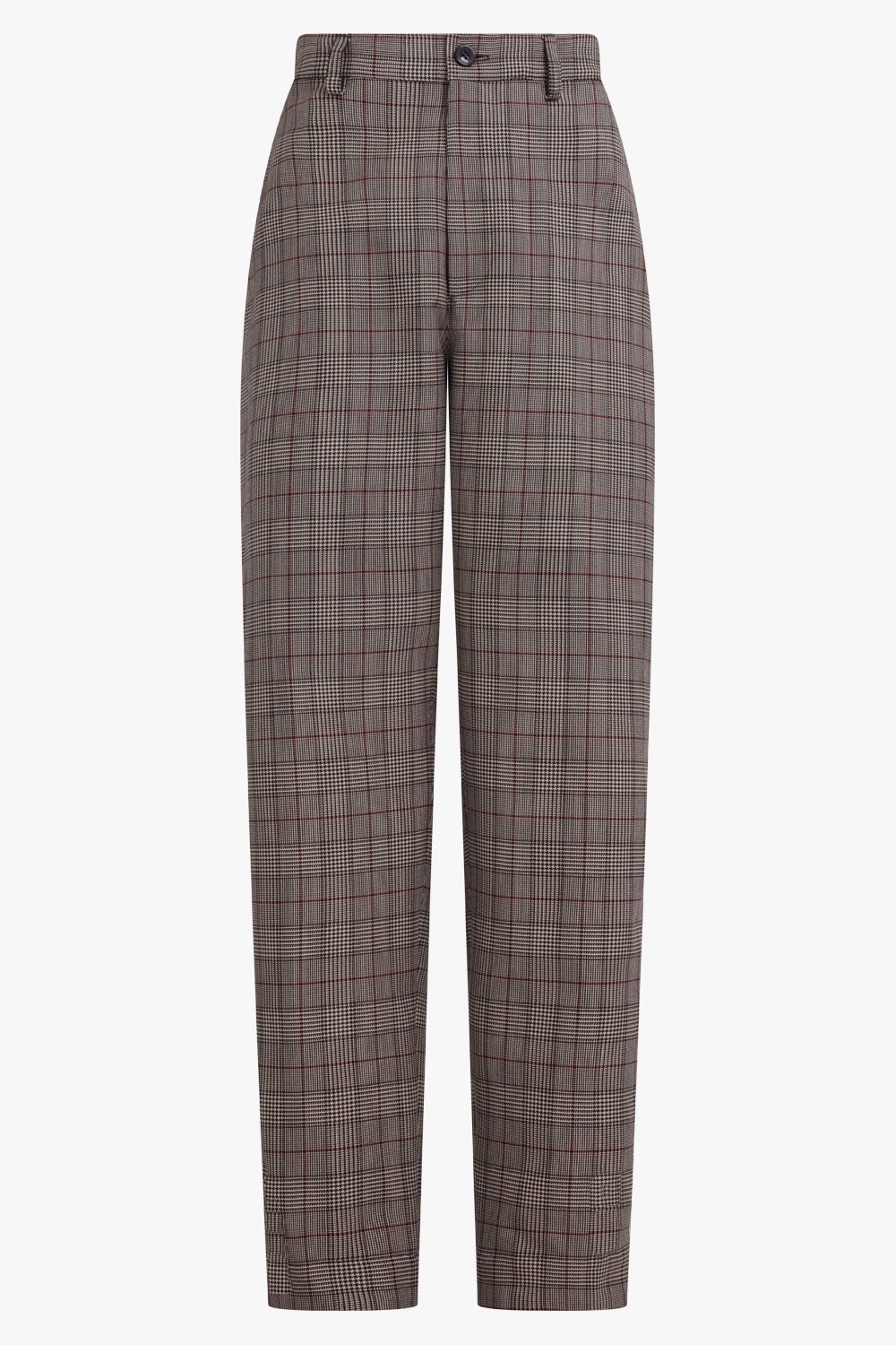 PENWICK WOOL CHECK PANT | SAND - 1