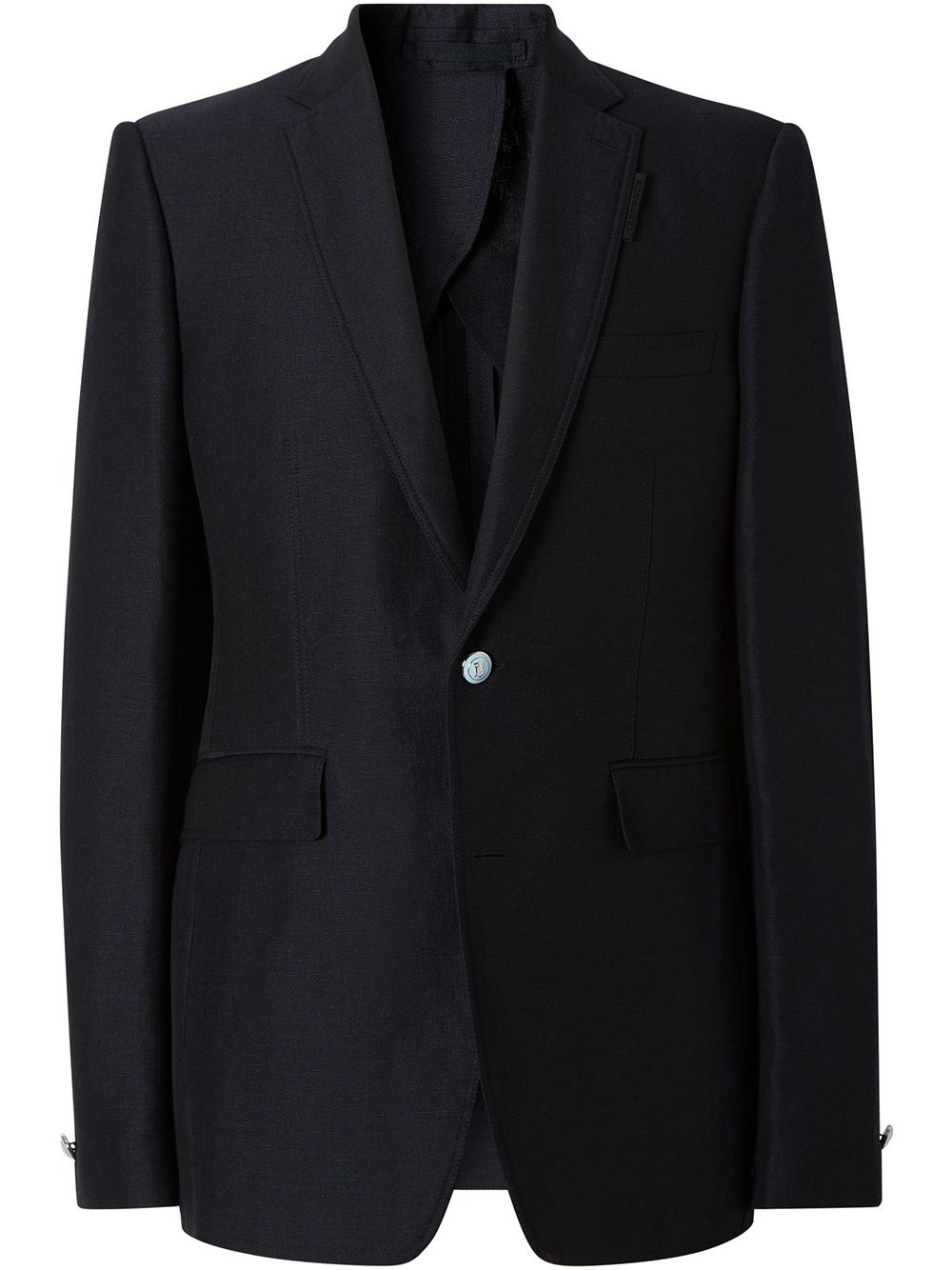 single-breasted tailored blazer - 1