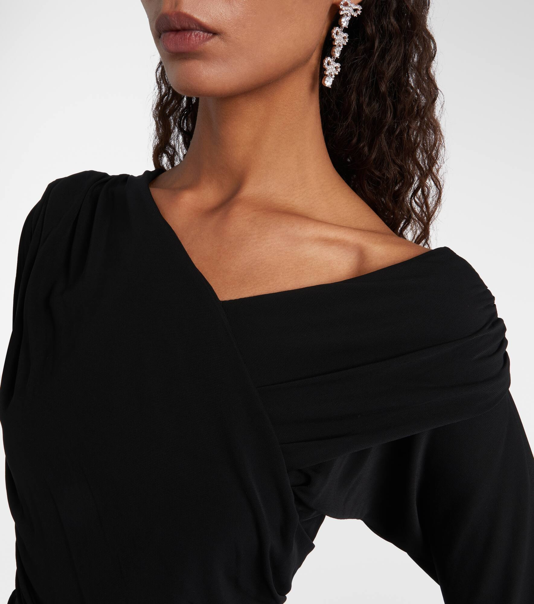 Ruched maxi dress - 4