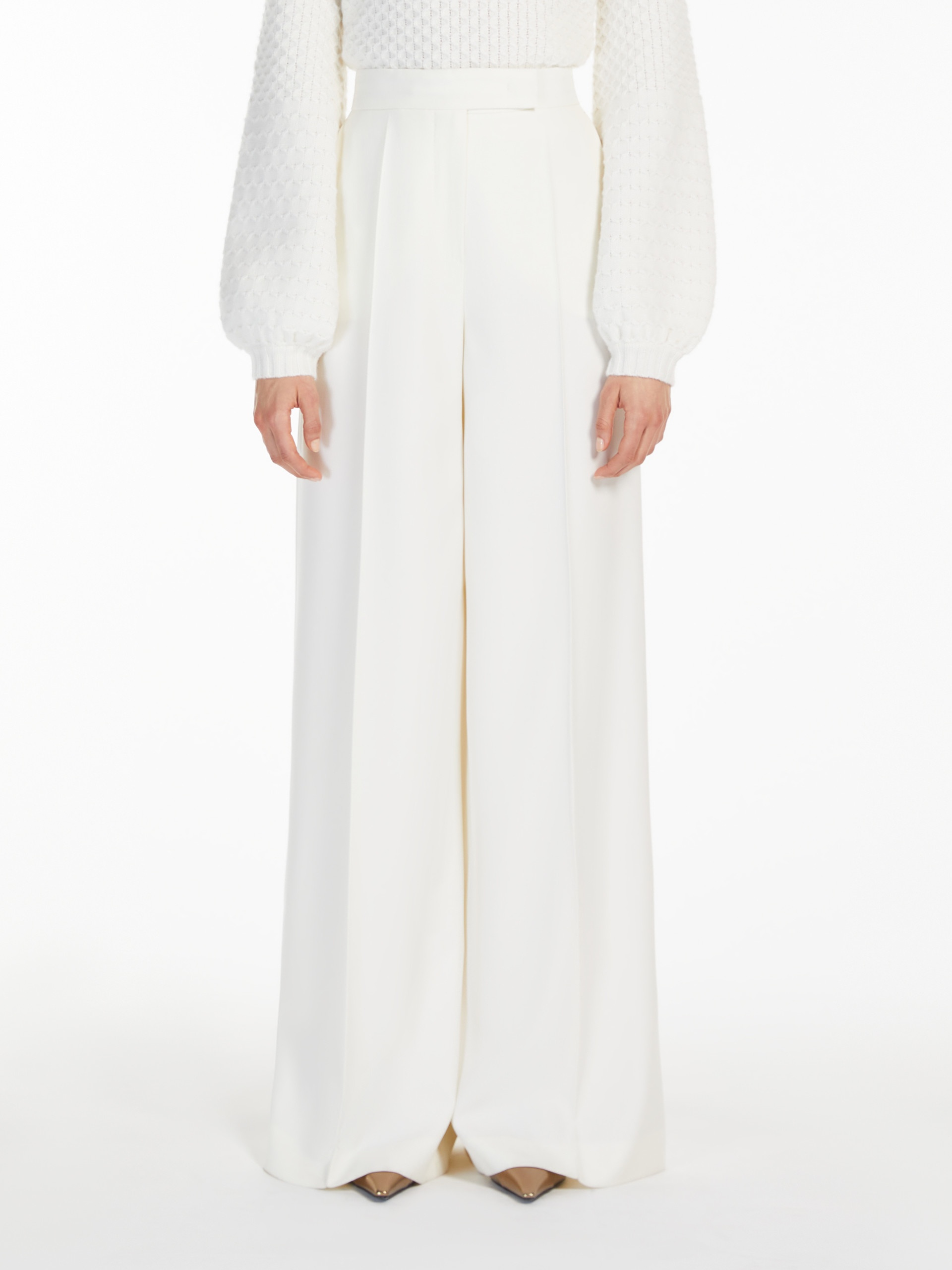 NINFA Gabardine wool trousers - 3