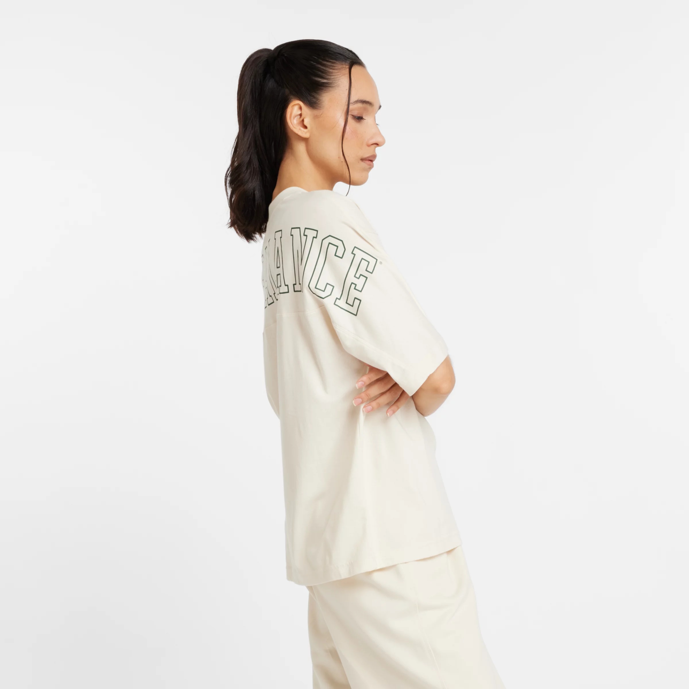 Graphic Oversized Jersey T-Shirt - 3