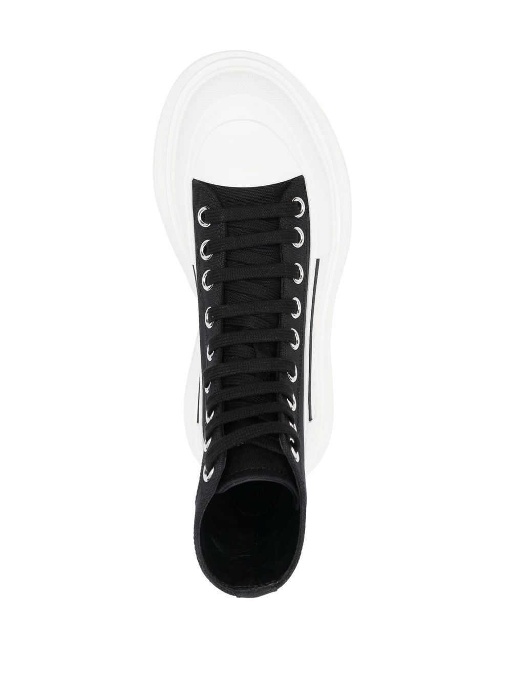 lace-up chunky sneakers - 4