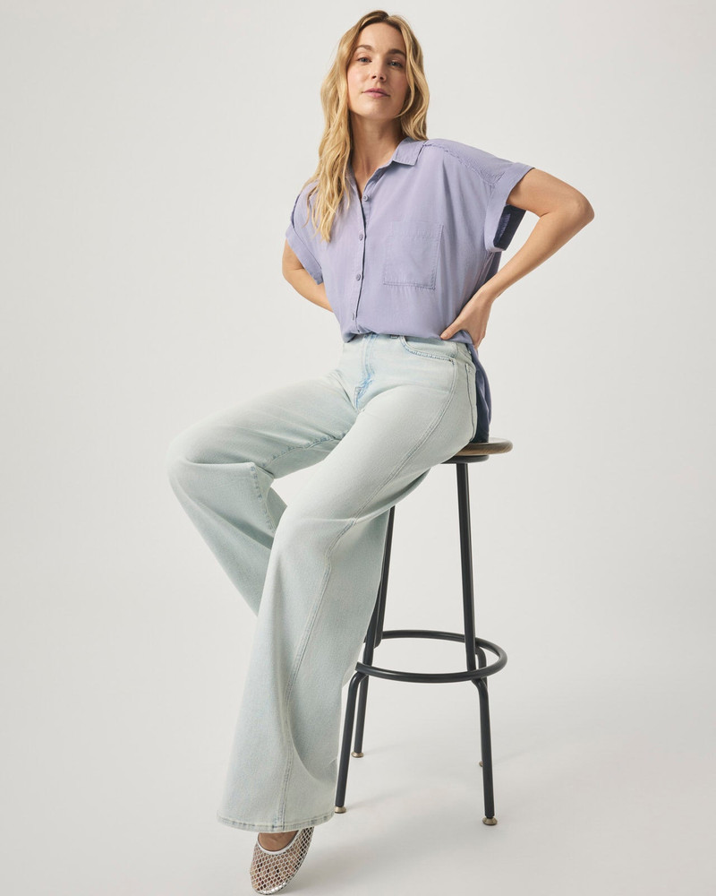 Splendid Short Sleeve Paige Shirt outlook