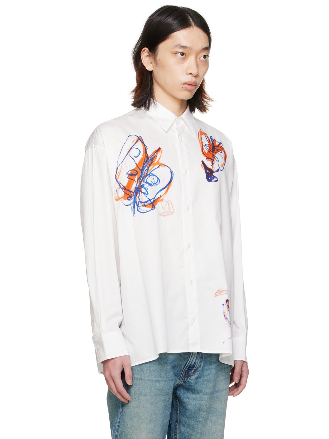 White Illusion Parade Shirt - 2