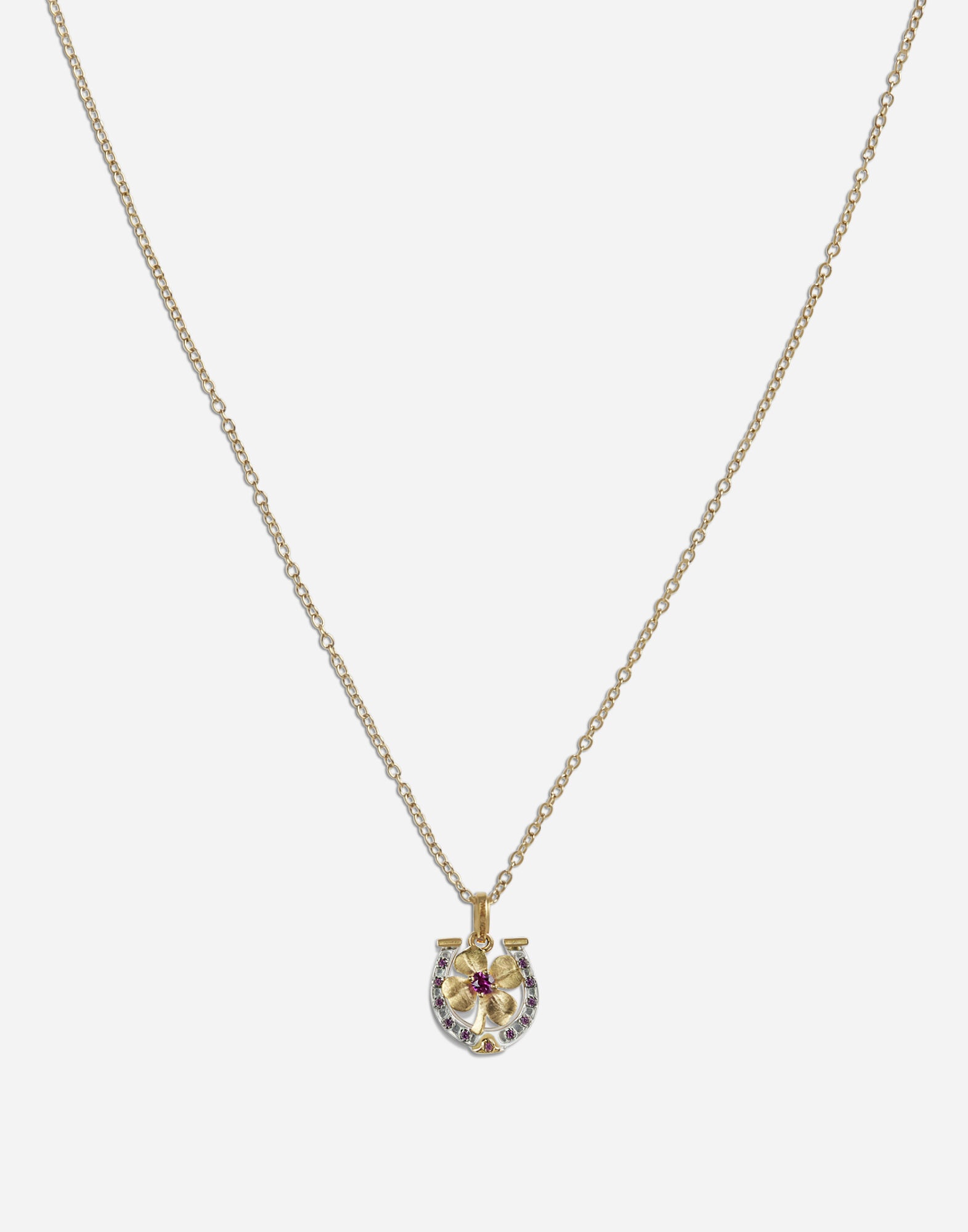 Necklace with good luck charm - 5