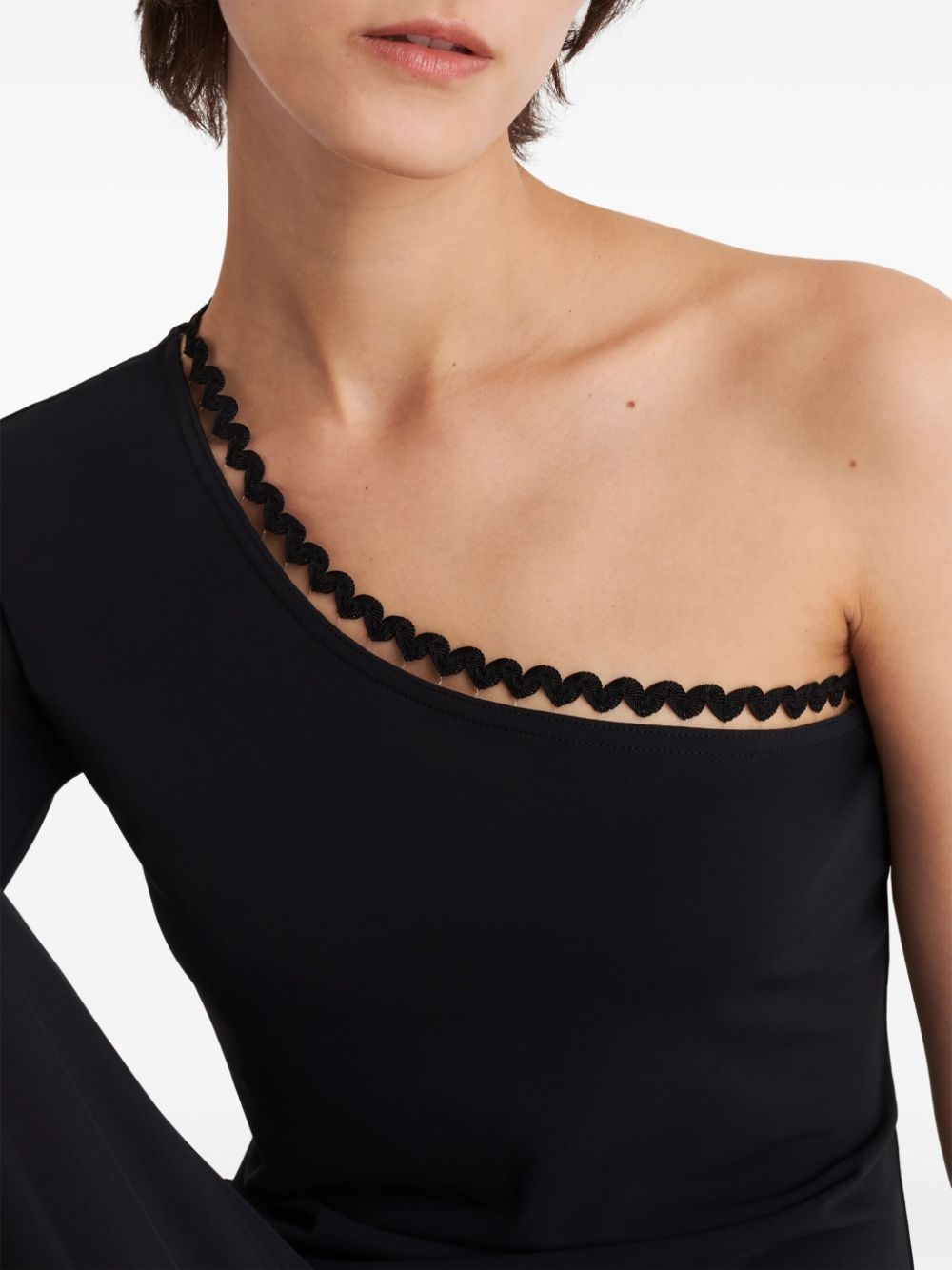 Play one-shoulder maxi dress - 4