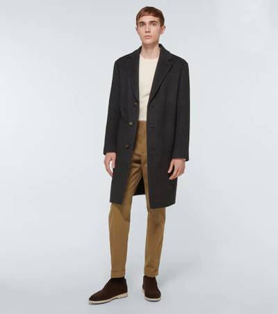 Loro Piana Findon wool-blend coat outlook