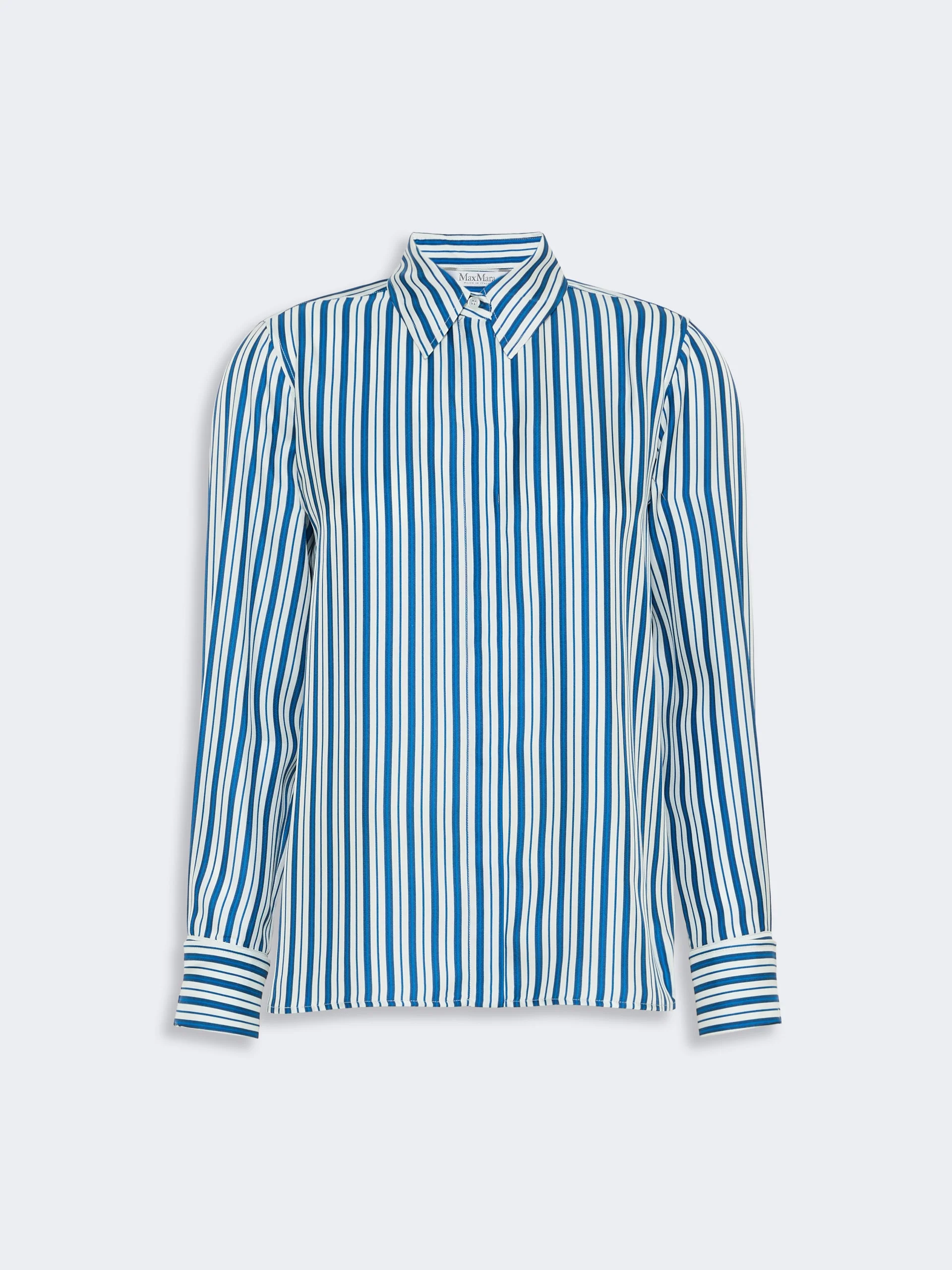 ECCESSO Stripe-print silk shirt - SILK - 1