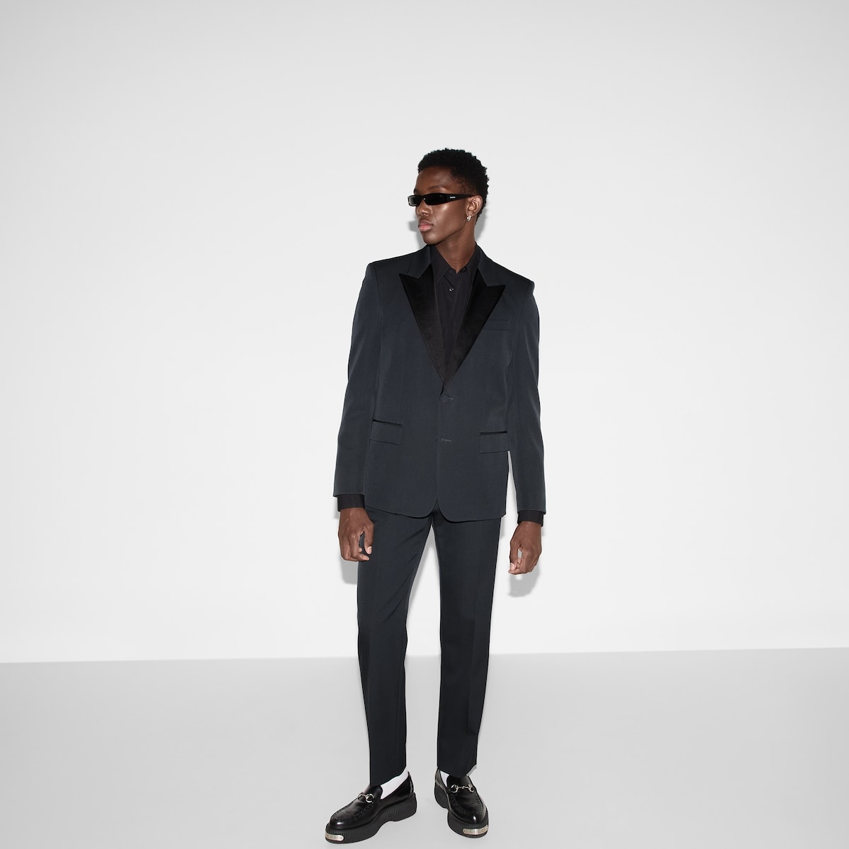 Grain de poudre wool tuxedo - 3