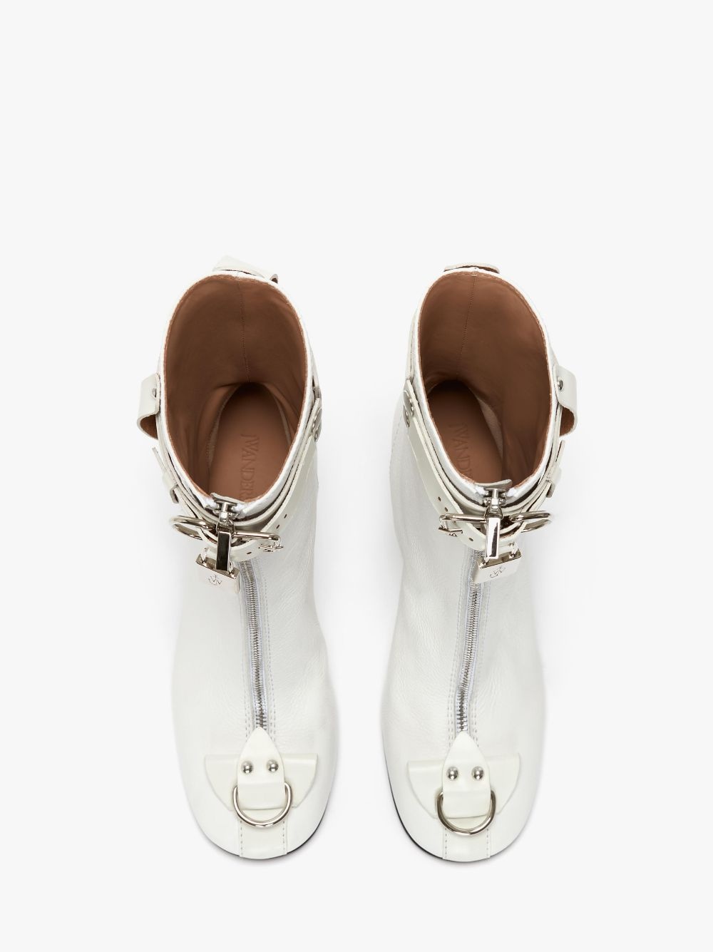 PADLOCK ANKLE HEEL BOOTS - 4