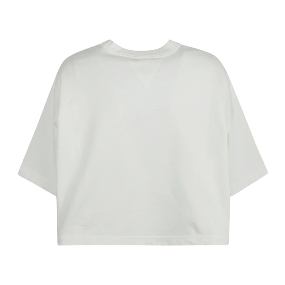 Tシャツ・カットソー BOTTEGA VENETA Women Tops 789616 V3Z60 9071 CHALK WHITE Bottega Veneta T-Shirt - White - Women | 796156V4DE09071