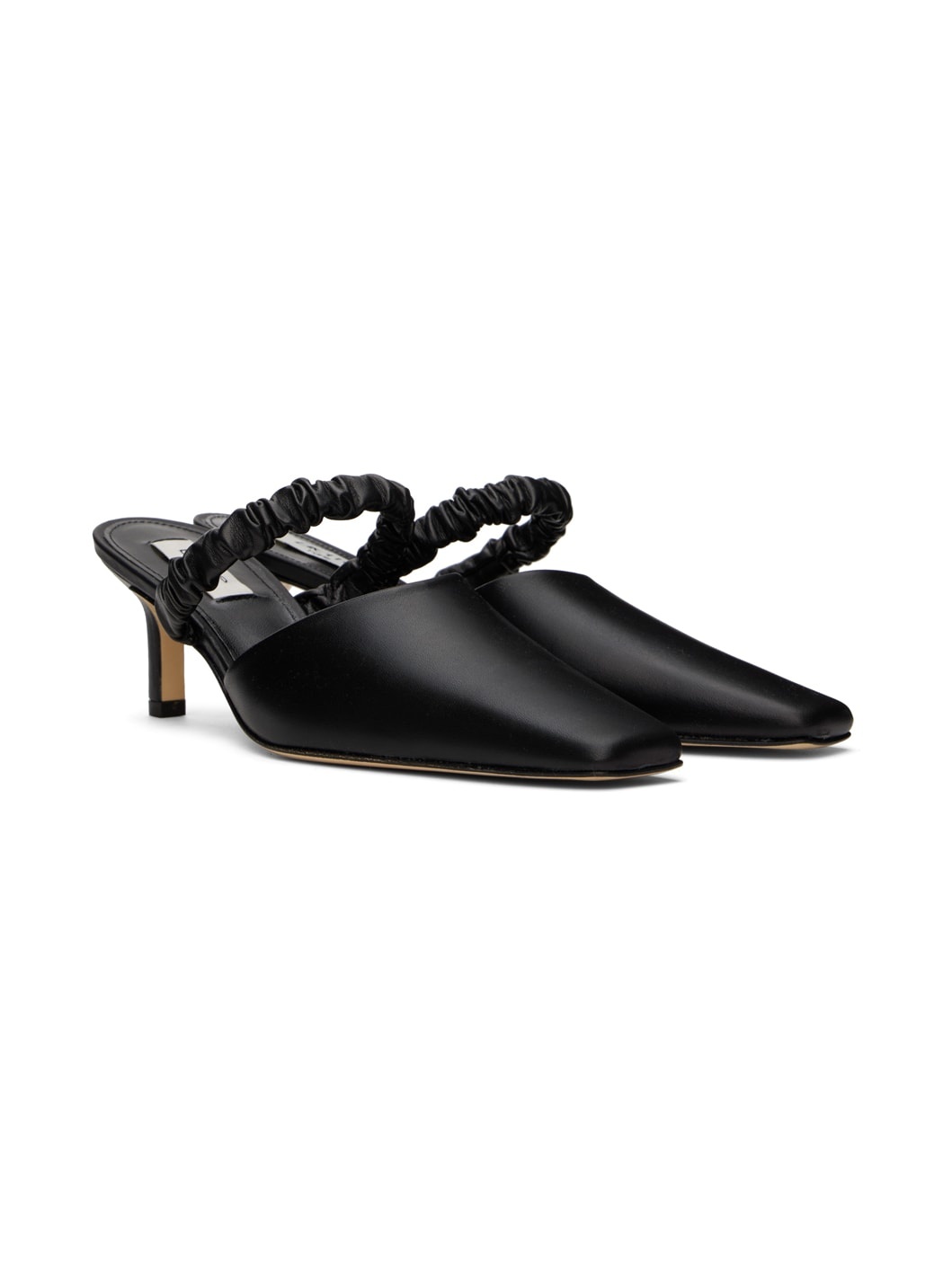 Black Chouchou Mules - 4