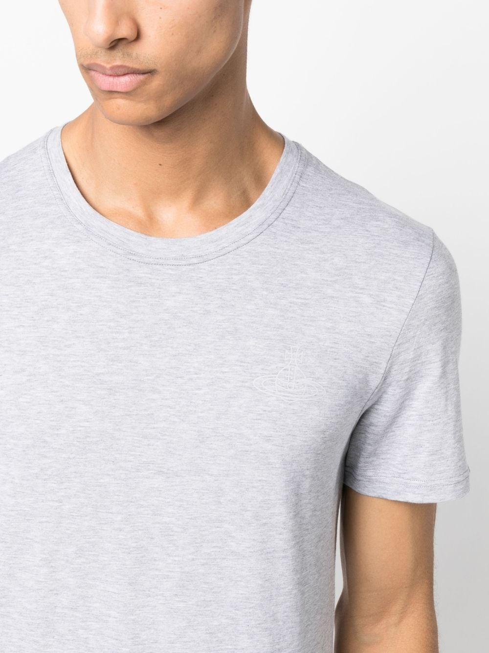 crew-neck cotton T-shirt - 5