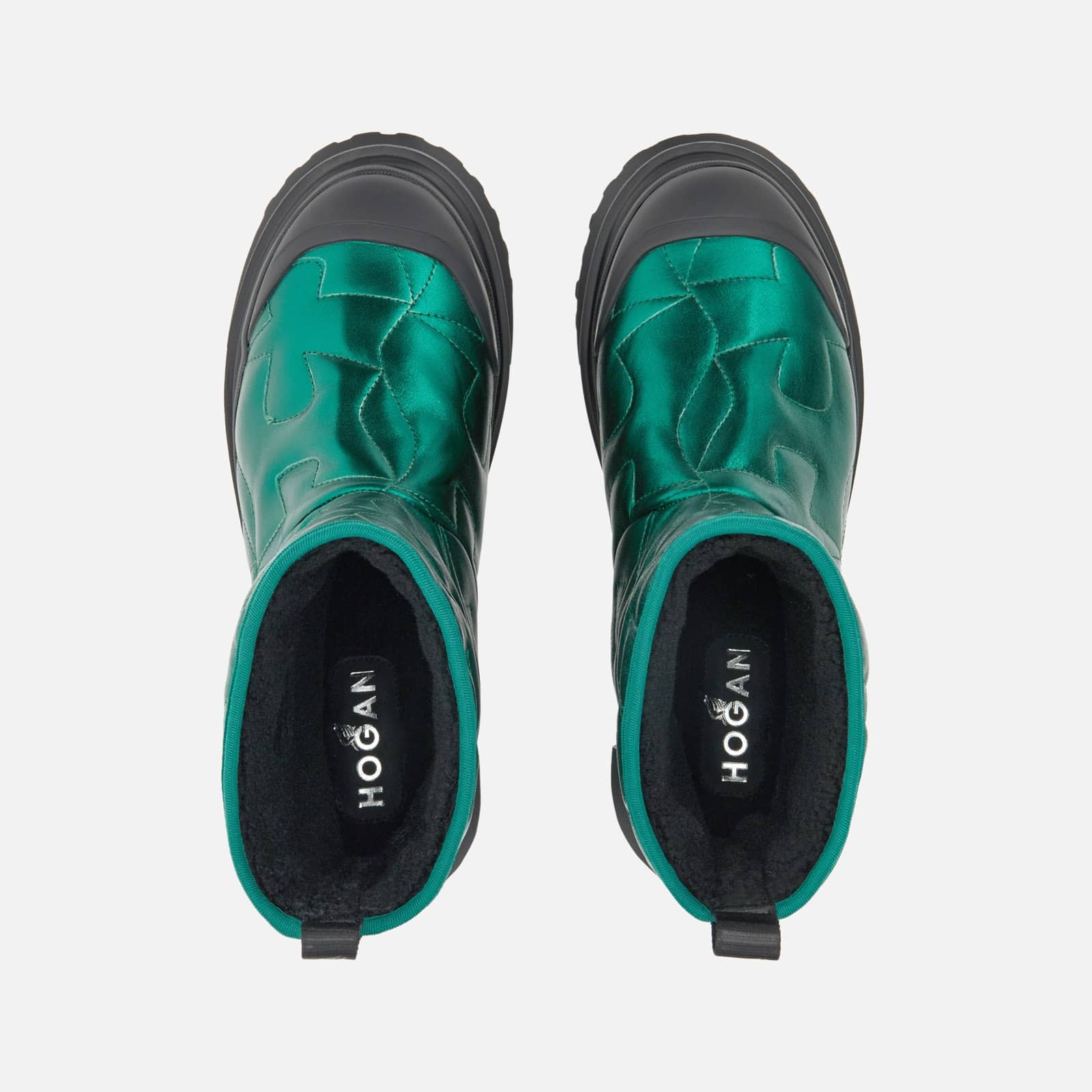 Ankle Boots Hogan H619 Green - 4