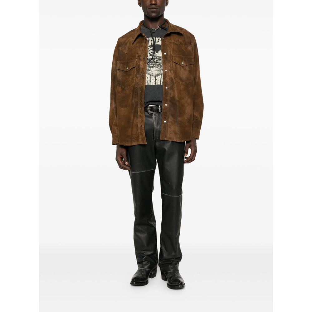 Isabel Marant Brown Shirts Men - 5