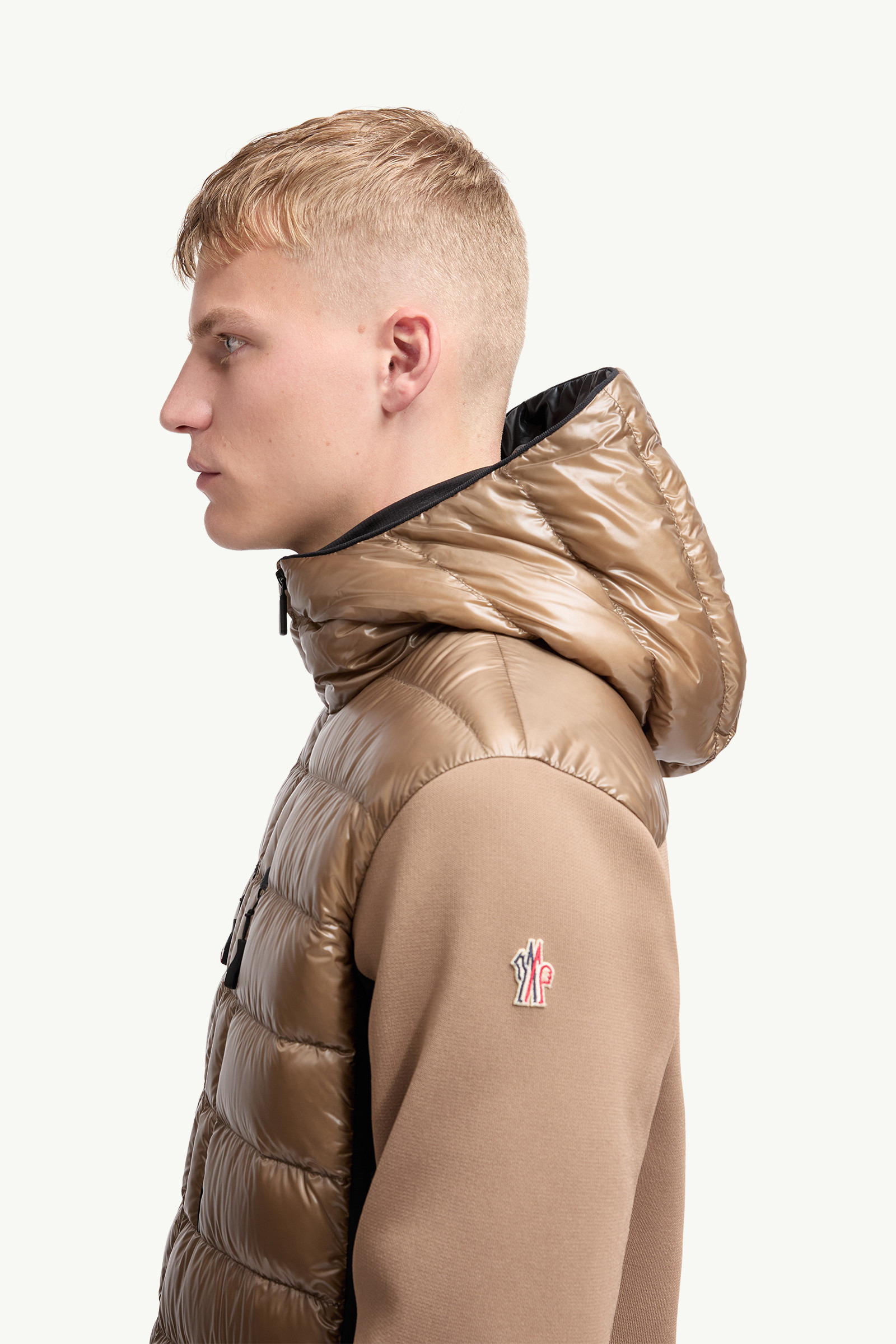 Padded Zip-Up Hoodie - 4