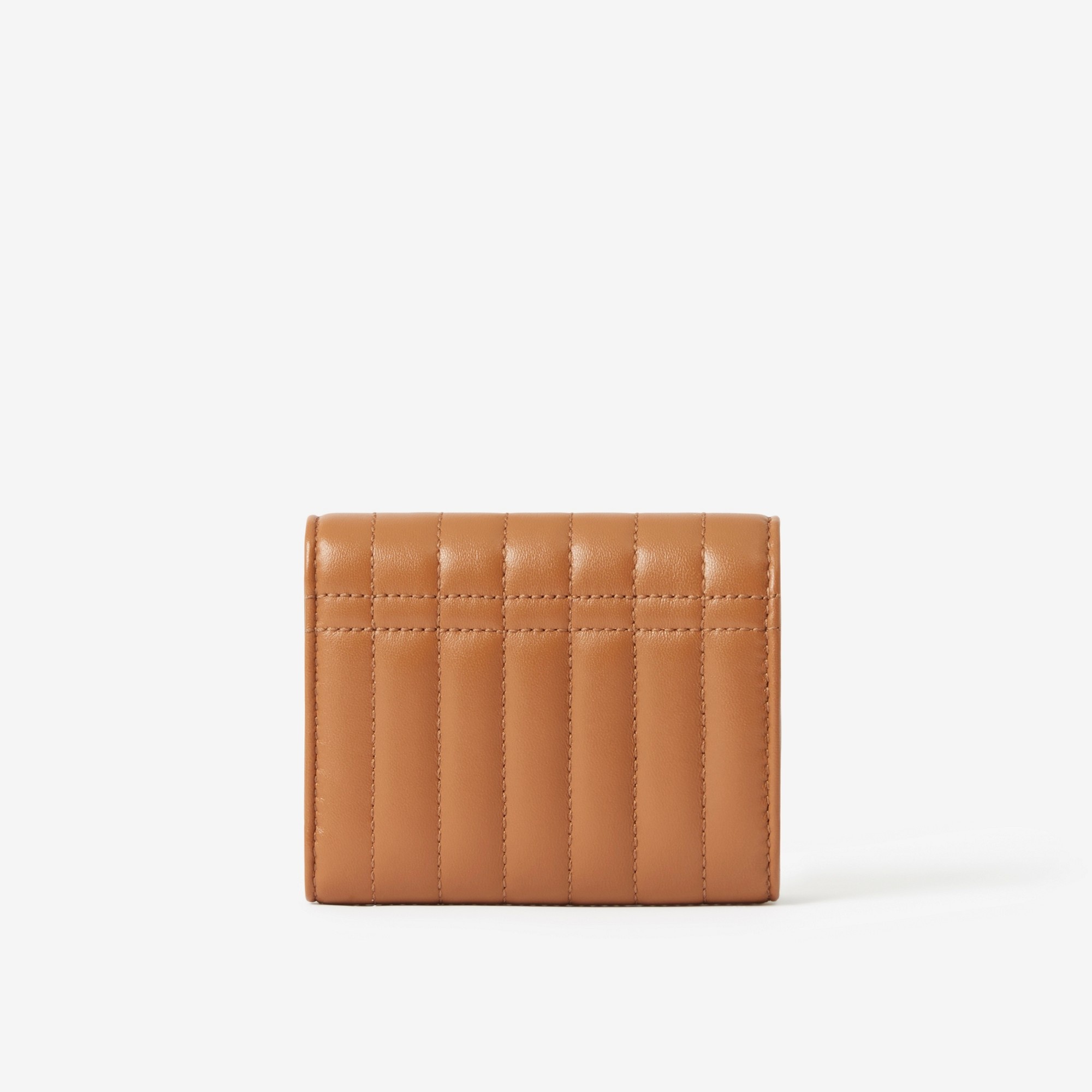 Quilted Leather Small Lola Folding Wallet - 3